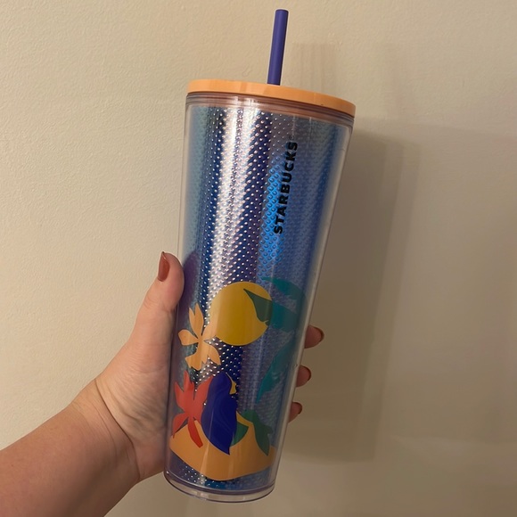 Starbucks 24oz venti cold cup tumbler 2020 mermaid beach - Picture 5 of 9